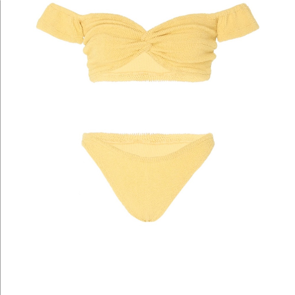 Hunza size small bikini yellow